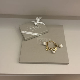 Bracciale perle e stelle