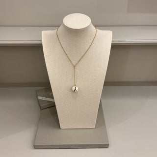 Collana perla singola pendente